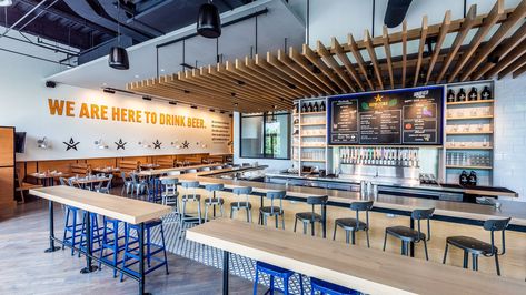 Taproom Design, Taproom Ideas, Brewery Interior, Brewery Decor, Brewery Design, Pub Design, American Beer, Brew Pub, Bar Design Restaurant