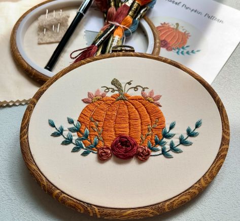 It’s the end of August, most schools are back in session and fall is almost here! So it’s time for the pumpkins to start coming out. 😁 This is my floral pumpkin pattern. It’s already available and can be purchased as a kit or just a PDF download. With the kit you can choose whether you want the flex faux wood hoop or the oval beechwood hoop! I’m obsessed with the colors in this palette!! And I hope you’ll love them too! Also I feel like this pattern is just so relaxing to work on! I will ... Floral Pumpkin, Pumpkin Pattern, Faux Wood, Pdf Download, Coming Out, Pumpkins, Feel Like, The End, To Start