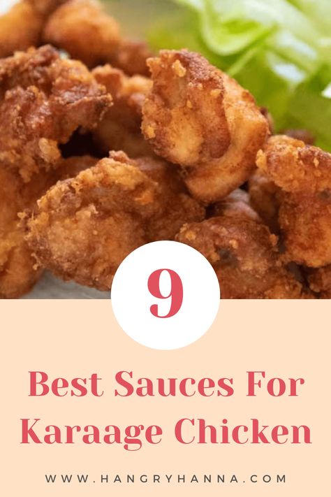 What Sauce Goes with Karaage Chicken? (9 Best Sauces) – Hangry Hanna Chicken Karaage Sauce, Chicken Karaage Dipping Sauce, Karage Chicken, Chicken Karaage Recipe, Karaage Chicken, Best Sauces, Japanese Fried Chicken, Dipping Sauces For Chicken, Chicken Sauce Recipes