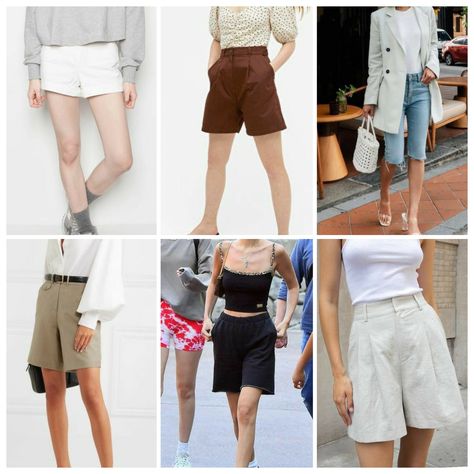 Kibbe Types, David Kibbe, Classic Shorts, Soft Gamine, Dramatic Classic, Soft Classic, Preppy Style, Nice Tops, Short Pants