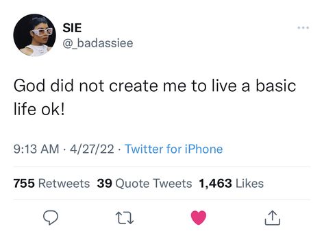 Baddie Quotes Aesthetic, Inspirational Tweets, Pink Baddie, Twitter Tweets, Doing Me Quotes, Quotes Aesthetic, Note To Self Quotes, Self Love Affirmations, Baddie Quotes