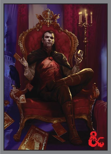 Dungeons & Dragons Standard Deck Protectors - Count Strahd von Zarovich (50) Curse Of Strahd, Dungeons And Dragons 5e, Card Sleeves, Dungeon Master, Dracula, Dungeons And Dragons, Wordpress, Art