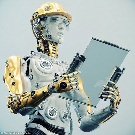 Humanity will live in a 'hellish dystopia' as robots takes over billions of jobs leaving people to lead meaningless and miserable lives, claims scientist Future Robots, Engineering Jobs, A Robot, Robot Design, Robots Concept, Data Entry, 인물 사진, Business Tools, Big Data