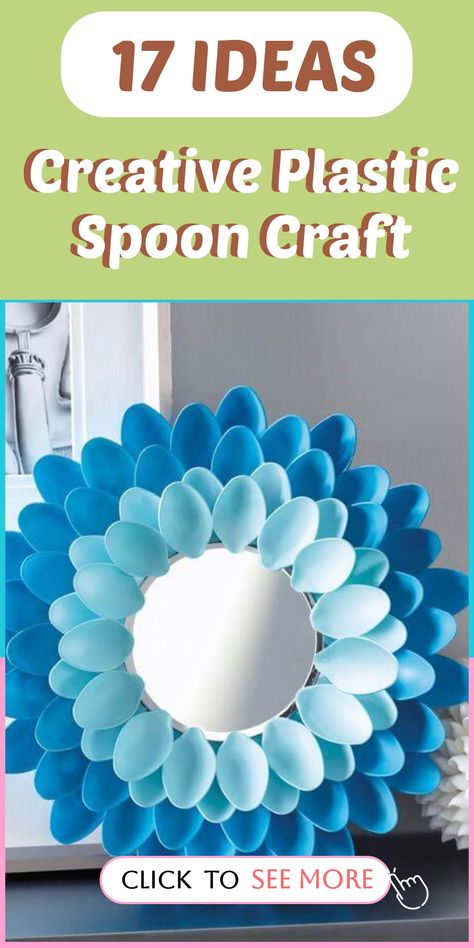 Unleash your creativity and spice up your crafting endeavors with these innovative plastic spoon craft ideas. Ordinary utensils can be transformed into extraordinary pieces of art by adding a touch of fun to them. Explore a variety of projects, from an elegant chandelier to a lively sunburst mirror, that will breathe new life into your home decor. Painting spoons to create charming wreaths is just one way you can infuse whimsical notes throughout your living space without breaking the bank. Spoon Craft Ideas, Spoon Candle Holder, Plastic Spoon Crafts, Spoon Craft, Lavender Leaves, Planting Pots, Garden Crafts Diy, Elegant Chandeliers, Diy Fall Wreath