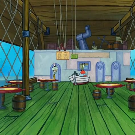 Spongebob Restaurant, Spongebob Clips, Spongebob Freeze Frames, Spongebob Musical, Spongebob Funny Pictures, Ppt Theme, Spongebob Stuff, Krabby Patty, Ppt Themes