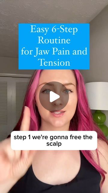 Sage | Facial Tension and Face Massage Expert on Instagram: "Follow along with this guided routine to target your jaw tension and pain. Come back and tell me how this worked for you - I love to hear your wins!! 🙌   In addition to this routine, there is emerging evidence that slightly protracting (jutting) the jaw forward can help immensely if you deal with jaw pain. It is it just a very, very slight protraction that you can learn to hold most of the time as your normal position. It can also help to have slight protraction while you do jaw release techniques, in particular the massage of the masseter we do in this routine. Combine this with proper tongue posture and you can significantly reduce jaw pain and tension over time (if there are not other factors involved like structural issues o Jaw Massage Trigger Points, How To Relieve Jaw Tension, Jaw Relaxing Exercises, How To Release Jaw Tension, Face Tension Relief, Tmj Massage Techniques, Jaw Tension Relief Massage, Masseter Muscle Massage, Facial Tension Release