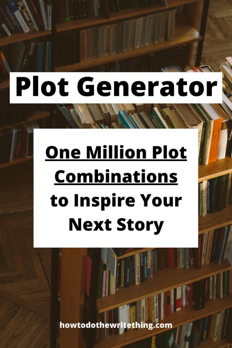 Plot Generator Ideas, Story Generator Writing Prompts, Novel Ideas Prompts Creative Writing, Plot Twist Generator, Plotlines Ideas, Writing Plot Prompts, Plot Ideas Fiction Writing Prompts, Roll For Plot, Plot Ideas Prompts