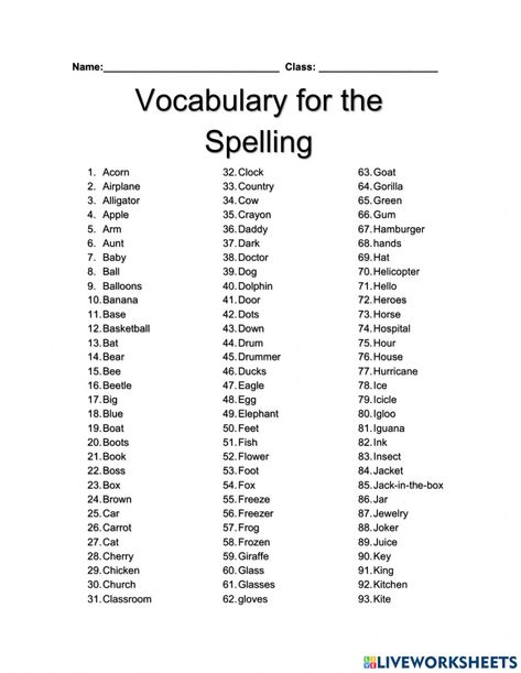 Spelling Bee Practice, Hard Spelling Bee Words, Spelling Bee Word List, Spelling Bee Words, Spelling Word Practice, Spelling Test, Grade Spelling, Spelling Lists, Spelling Activities