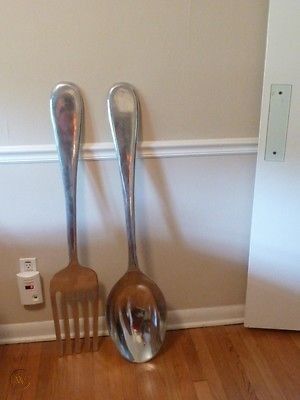 Giant Spoon, Vintage Ikea, Ikea Chair, Knife And Fork, Up House, Spoon Fork, Forks And Spoons, Spoons, The Vintage