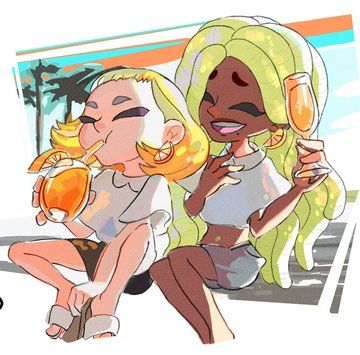 (20) IV ⚢dummy wlw⚢ on Twitter: "I did some splatoon human edits for fun! https://t.co/VCc6wkdfBD" / Twitter Marina Splatoon, Pearl And Marina, Splatoon 2 Art, Splatoon Comics, Splatoon, Kirby, Animal Crossing, Art Style, Art Inspo