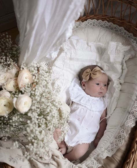 Royal Baby Aesthetic, Victorian Baby, Princess Nursery, Baby Baptism, Baby Fits, Elegant Baby, Baby Shower Diy, Jolie Photo, Newborn Pictures