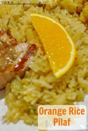 Orange Rice Pilaf Recipe  |  whatscookingamerica.net  |  #orange #rice #pilaf Orange Rice Recipe, Orange Rice, Brown Rice Cooking, Brown Rice Pilaf, Rice Pilaf Recipe, Pilaf Recipe, Rice A Roni, Rice Stuffing, Asian Rice