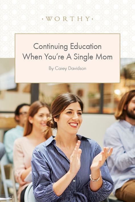 Single moms are already doing it all, so why not continue your education while you're at it.   You may think you don't have the time for it, but in the time you worked those countless hours, took care of your kids, and spent the time worrying, you could have finished a semester.  There are scholarships available for single moms, like our very own Worthy Scholarship. Single Mom Scholarships, Raising A Son As A Single Mom, Jobs For Single Moms, Single Parent By Choice, Single Mother By Choice, Mom Care, Single Moms, Career Education, Career Change