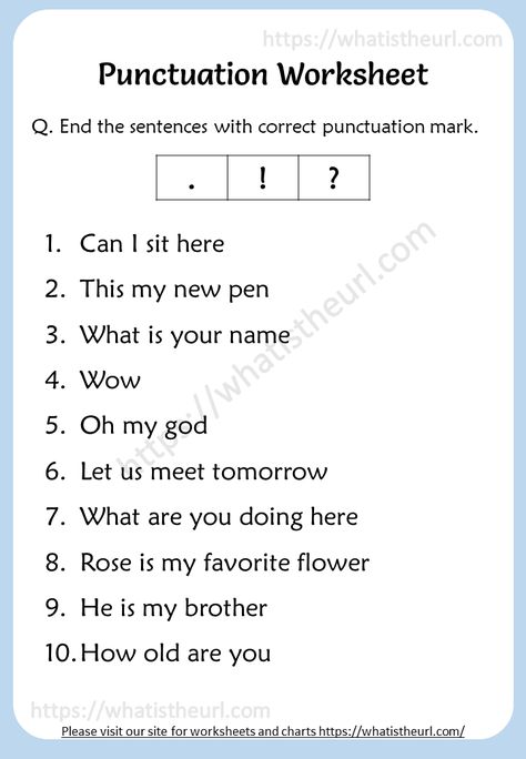 Grammar Revision Worksheets For Grade 2, English Grammar Worksheets For Grade 2, 4th Class English Worksheets, Grammar For 2nd Grade, Punctuation Worksheets For Class 1, Punctuation Worksheets Grade 4, Punctuation Worksheets 2nd Grade, Revision English, Nouns Worksheet Kindergarten