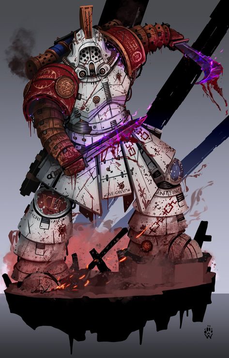 WOLFDAWG ART on Twitter: "World Eater in Thracian Pattern artificer armor #conceptart #horusheresy #fanart https://t.co/8VofC3kan5" / Twitter Dornian Heresy, World Eaters 30k, Warhammer 40k Funny, Warhammer Artwork, Space Marine Art, Warhammer 40k Space Marine, 40k Space Marine, Warhammer 40k Memes, Chaos Space Marines