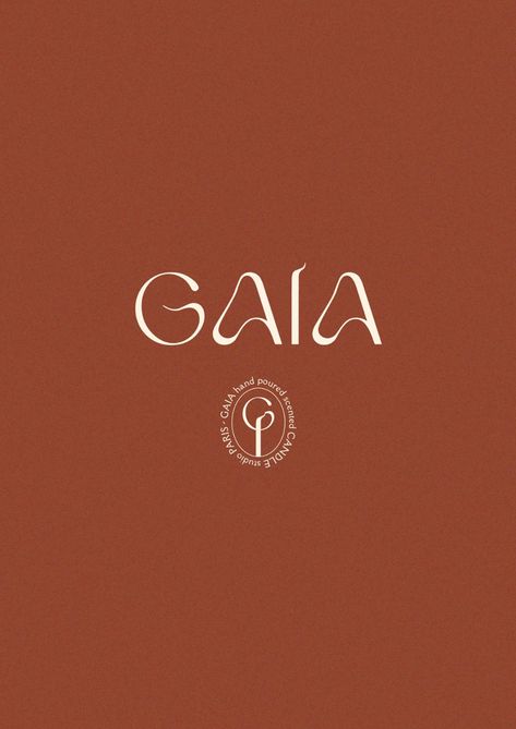 Brand Design | Logo Design | Packaging Design | Brand Identity | Candle Design. Branding for Parisian candle studio GAIA, creating hand-poured, organic, scented candles. Tone of Voice: Intimate, Sophisticated, Warm, Artisanal, Evocative, Elegant Gaia Logo Design, Parisian Graphic Design, Jewelry Logo Branding, Artisanal Branding, Scented Candle Logo, Candles Logo Design, Candle Brand Logo, Scent Logo, Jewelry Branding Design