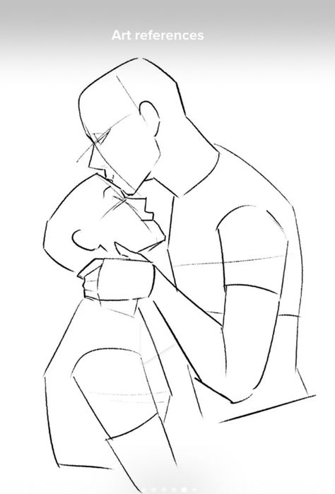 Couple Poses Drawing Male X Male, Male Couple Drawing Base, Height Difference Art Reference, Forehead Kisses Reference, Tall Girlfriend Short Boyfriend Art, Height Difference Couple Poses Reference, Practice Drawing Poses, Stuck In A Box Pose Reference Drawing, Couple Poses Reference Dancing