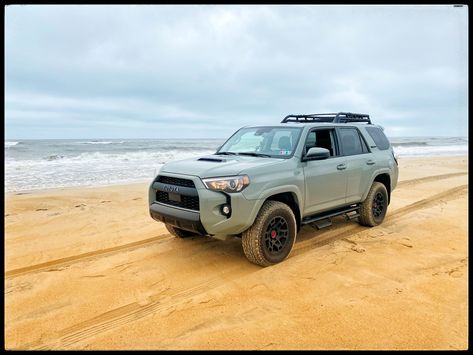 4runner Aesthetic, Lunar Rock 4runner, Trd Pro 4runner, 4runner Lunar Rock, Toyota Forerunner, White Toyota 4runner Blacked Out, 4runner Running Boards, Grey Toyota 4runner, Tan 4runner