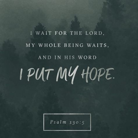 Wait For The Lord, Bible Emergency Numbers, Hope In The Lord, Psalm 130, Bible Verse Wall Decals, Powerful Bible Verses, Healing Scripture, I Wait, God's Love Quotes