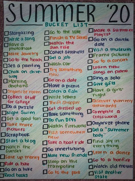 Summer Bucketlist 2023, Summer Bucket List 2020, Dream Sleepover, Bucketlist Summer, Bucket List Ideas For Women, Summer Bucket List For Teens, Ultimate Summer Bucket List, Airplane Activities, Bucket List For Teens