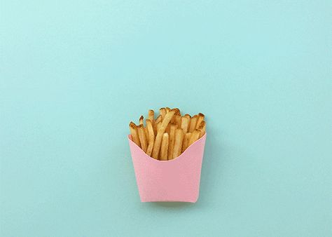 French Fries Photography, Gif Food, Every Summer Has A Story, Flat Lay Photography Fashion, Stop Motion Photography, Food Videography, Animation Stop Motion, Food Art Photography, Food Summer