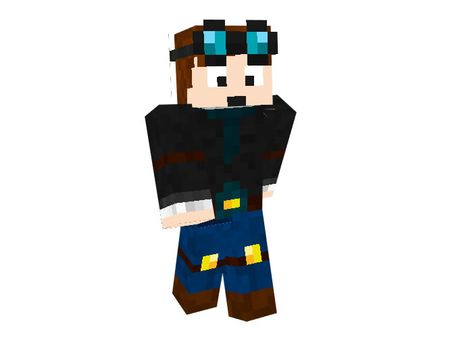 Download DanTDM skin for Minecraft Dantdm Minecraft Skin, Dantdm Minecraft, Dj Game, Skin For Minecraft, Minecraft Website, Dan Tdm, Minecraft A, Famous Youtuber, Skin Minecraft