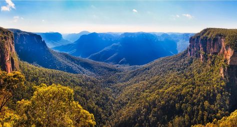 The Great Dividing Range is among the oldest mountain ranges in the world and boasts some of Australia's most diverse and stunning scenery. Chinese Wisdom, Rain Shadow, Daintree Rainforest, Amazing Places To Visit, The Blue Mountains, Appalachian Mountains, Countries To Visit, Mountain Ranges, Tropical Rainforest