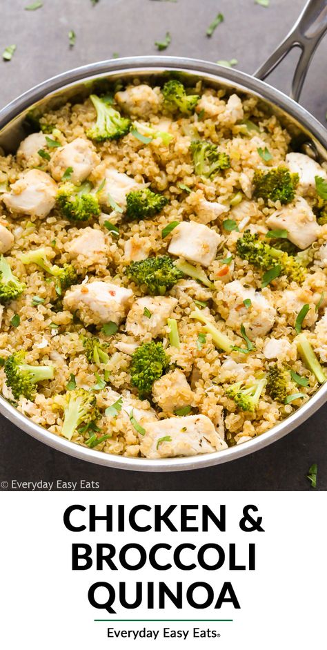 Chicken Broccoli Quinoa, Chicken Quinoa Recipes, Quinoa Recipes Dinner, Broccoli Quinoa, Quinoa Recipes Easy, Quinoa Recipes Healthy, Quinoa Recipe, Chicken And Broccoli, Quinoa Healthy