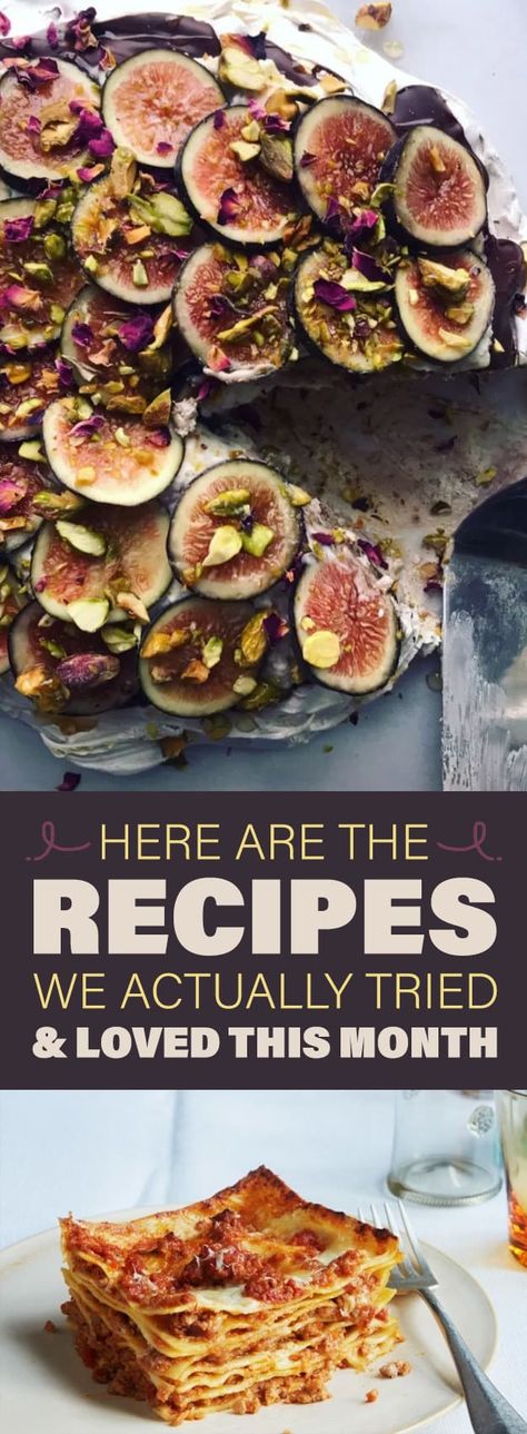 10 Recipes We Actually Tried And Loved This Month Homemade Edibles, Group Recipes, Tried And True Recipes, How To Make Lasagna, Italian Chopped Salad, Lifestyle Hacks, Buzz Feed, Food Pasta, Fig Recipes