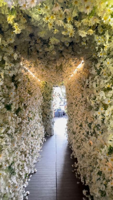 sharmedlife on Instagram: Everything is coming up daisies 🌼 at @phdterraceny! The daisy flower tunnel is back and definitely try their dreaming daisies 🪴 dessert!… Tunnel Entrance Wedding, Wedding Flower Tunnel, Wedding Tunnel Entrance, Floral Tunnel Entrance, Wedding Tunnel, Flower Tunnel, Wedding Tunnels, Dream Hotels, Background Photos