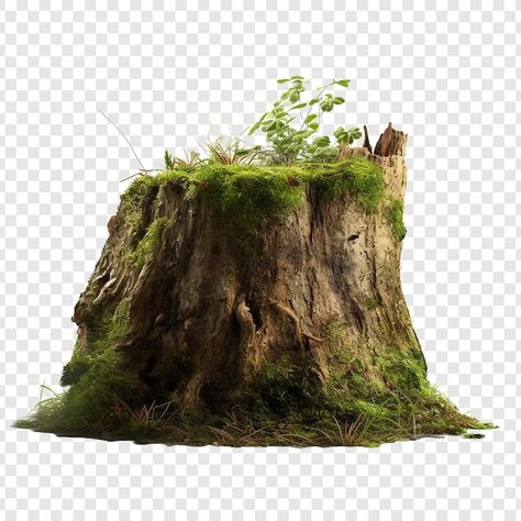 A tree stump isolated on transparent bac... | Free Psd #Freepik #freepsd #stump #log #trunk #timber Tree Logs, Tree Stumps, Wood Logs, Tree Stump, Lens Flare, Old Wood, Free Psd, Vector Photo, A Tree