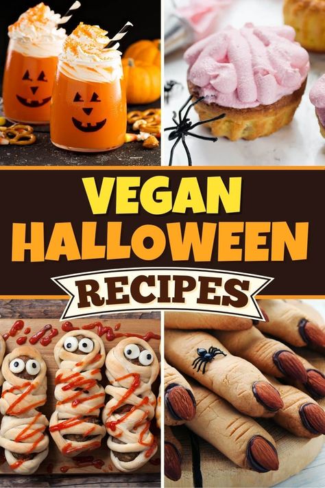 Vegan Halloween Recipes, Vegetarian Halloween, Vegan Halloween Treat, Vegan Halloween Food, Parties Food, Traditional Halloween, Pumpkin Sugar Cookies, Healthy Halloween Treats, Vegan Halloween