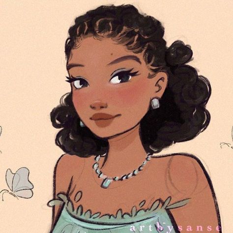 Lil Mermaid, Halle Bailey, Disney Ariel, Disney Princess Art, Cute Art Styles, Art Styles, Disney Fan Art, May 27, Disney Animation