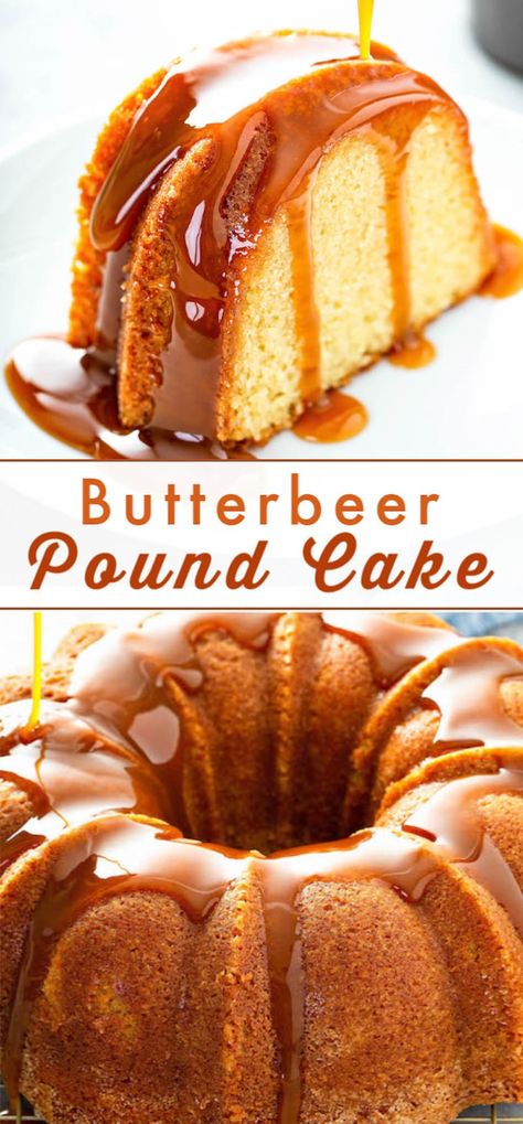 Butterbeer Cake, Homemade Butterbeer, The Novice Chef, Novice Chef, Butterbeer Recipe, Beer Cake, Wedding Cake Recipe, Bundt Cakes Recipes, Christmas Food Desserts