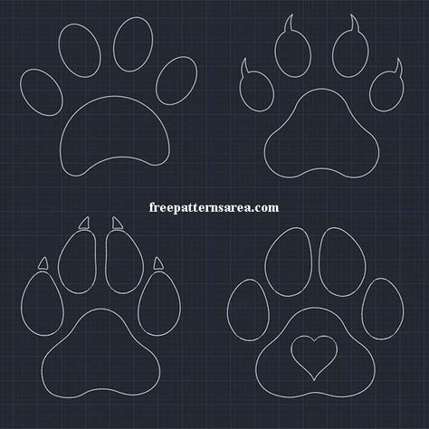 Cat and Dog Paw Prints DWG CAD Block File Dog Paw Prints, Paw Print Design, Cat Paw Print, Graphic Projects, Easy Coloring Pages, Dog Paw Print, Cad Drawing, Cat Paw, Stencil Diy