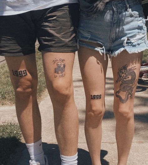 Over The Knee Tattoo Words, Top Of Knee Tattoo, Above The Knee Tattoo Ideas, Tattoo Knee, Date Tattoos, Cool Forearm Tattoos, Magic Tattoo, Alien Tattoo, Knee Tattoo