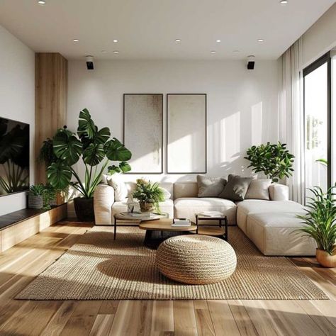 Scandinavian Sofa Design Living Rooms, Swedish Design Living Room, Modern Simplistic Living Room, Modern Sleek Living Room Interior Design, Dark Wood Floor Decor Living Room, Clean Home Interior, Living Room Designs Nordic, Wooden Floor Decor Living Rooms, Scandinavian House Decor