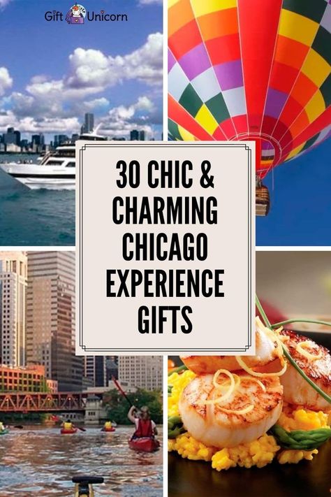 Even long-time residents of Chicago are constantly discovering new and exciting things to do there. Whether it’s deep dish pizza, a Prohibition city tour or some spectacular jazz music, the Windy City has so much great stuff to do. Here are 30 of the best Chicago experiences. #experiencgift #chicago #experiencegiftideas Unique Chicago Experiences, Experience Gift Ideas, Chicago Gifts, Birthday Gifts For Him, Best Gifts For Women, Chicago River, Deep Dish Pizza, Cool Gift Ideas, The Windy City