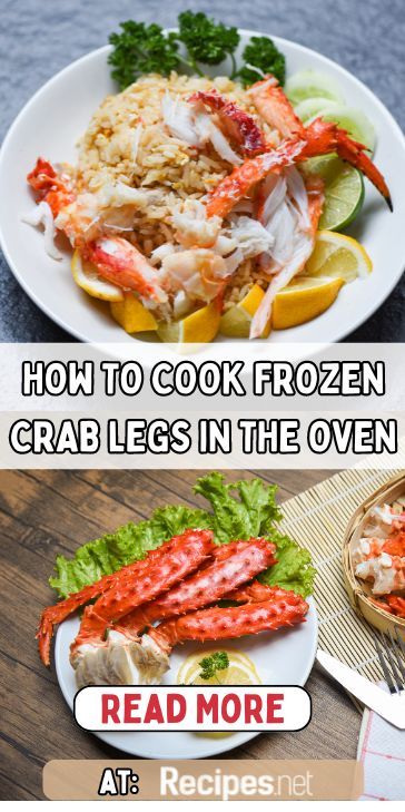 Discover how to cook frozen crab legs in the oven without thawing for a perfectly roasted result every time! Learn the best way to cook snow crab legs at home with our easy oven-baked crab legs recipes. We'll guide you on how to cook crab legs the best way, including how to cook crab clusters in the oven and delicious lobster legs recipes. Get all the details at Recipes.net! Crab Legs Recipes, Snow Crab Legs Recipe Baked, Crab Legs In The Oven, Roasted Crab, Legs At Home, Crab Legs Recipe, Snow Crab Legs, Snow Crab, Seafood Boil Recipes