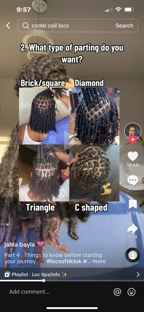 Triangle Loc Parts, Black Hair Locs, Natty Dreads, Male Styles, Loc Ideas, Hair Braid Designs, Dread Head, Girl Hair Colors, Loc Hairstyles