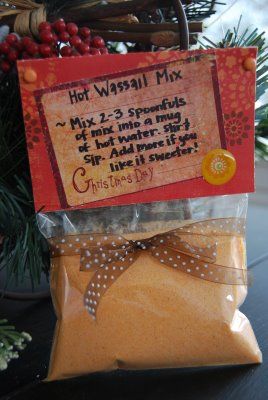 Homemade wassail mix to give to family and friends. Spice Tea Mix, Jar Mixes, Wassail Recipe, Homemade Dry Mixes, Dry Mixes, Homemade Mixes, Drink Mixes, Gather Round, Spice Tea