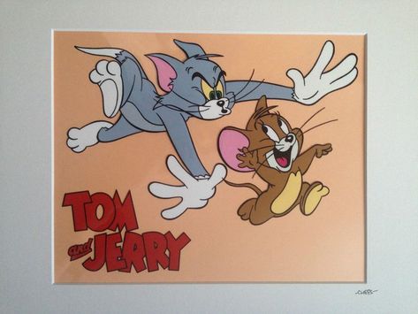 Tom Und Jerry, Disney Canvas Art, Trippy Painting, Small Canvas Paintings, Disney Art Drawings, Simple Canvas Paintings, Cute Canvas Paintings, Easy Canvas Art, Canvas Drawings