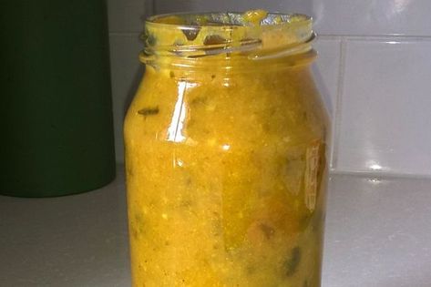 Sweet Mustard Pickles Recipe, Mustard Pickles Recipe, Mustard Pickle Recipe, Sandwiches Cold, Piccalilli Recipes, Pickle Recipes Homemade, Homemade Mustard, African Dessert, Pickles Recipe