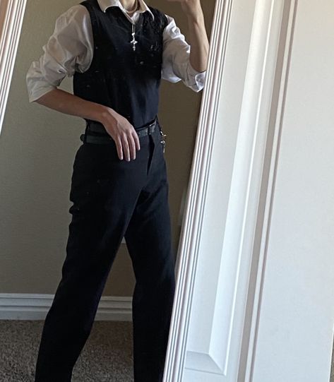 Trans Masc Wedding Outfit, Masc Prom Outfit, Trans Masc, Prom Outfit, Homecoming Outfits, Guest Attire, Gender Envy, Wedding Attire Guest, Prom Outfits