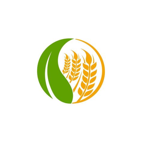 Wheat Grain Agriculture Logo Design Vector Template Wheat Template, Agro Logo Design, Wheat Logo Design, Agro Logo, Agriculture Logo Design, Wheat Logo, Agriculture Logo, Gifts Wrapping, Gifts Wrapping Diy