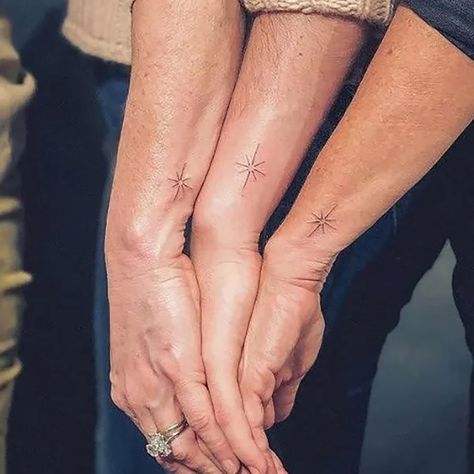 20 Meaningful Mother & Daughter Tattoos in 2022 - The Trend Spotter Daughter And Son Tattoo, Mother Daughter And Son Tattoos, Mother Daughter And Son, Mother And Daughter Tatoos, Mother Daughter Tat, Mum And Daughter Tattoo, Mother And Daughter Tattoos, Hen Tattoo, Mom Daughter Tattoos