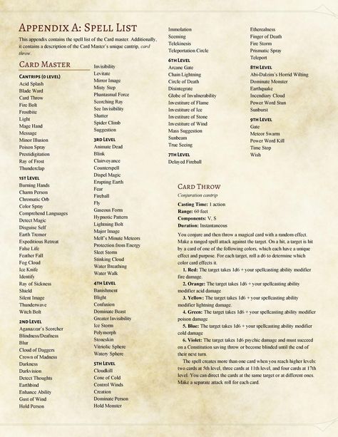 Card Master Class by Jonoman3000 Pathfinder Classes, Pathfinder Races, Gambit Art, Homebrew Classes, Dragons 5e, D D Classes, Dungeons And Dragons Memes, Dnd Classes, Dungeons And Dragons 5e