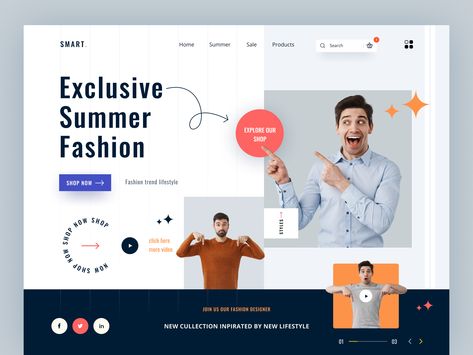 Fashion Website Design, Online Store Design, Graphic Assets, Popular Blogs, Web Design Tips, Website Design Services, Ui Design Inspiration, Web Designs, Unique Website