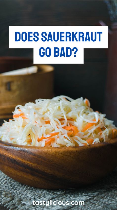 how do you know when sauerkraut is bad | does sauerkraut go bad if not refrigerated | sauerkraut best by date | fall recipes dinner | healthy lunch ideas | dinner ideas | breakfast ideas | easy healthy dinner recipes Breakfast Ideas Easy Healthy, Fall Recipes Dinner, Raw Sauerkraut, Breakfast Ideas Easy, Fermented Sauerkraut, Homemade Sauerkraut, Popular Side Dishes, Fermented Cabbage, Pickled Cabbage