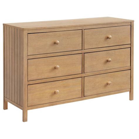 OxfordBaby Everlee 6 Drawer Dresser & Reviews | Wayfair Wide Chest Of Drawers, Baby Dresser, Nursery Dresser, 9 Drawer Dresser, Kids Dressers, Toddler Rooms, Baby Nursery Furniture, Toddler Furniture, Double Dresser